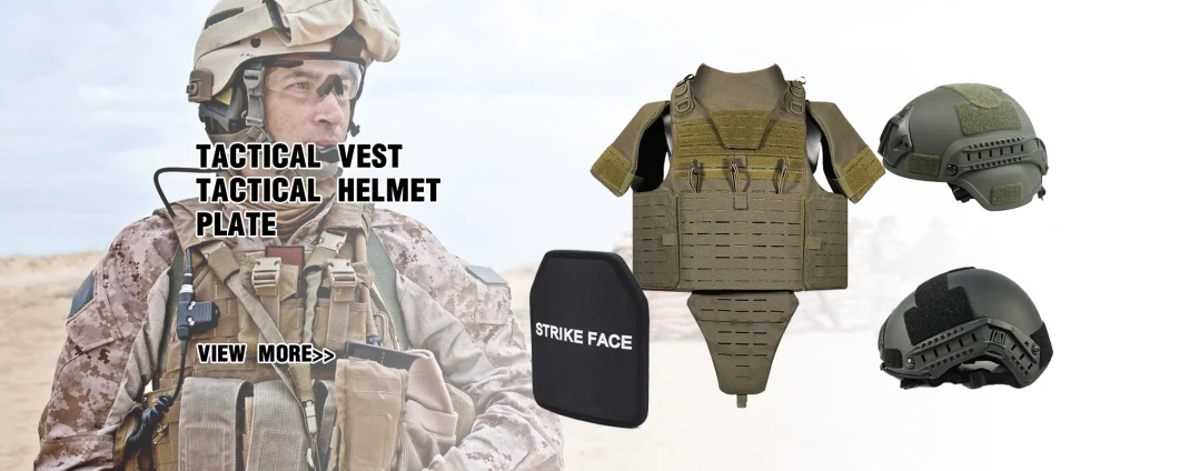 Double Curve Nij III IV Ceramic Ballistic Hard Plates Body Armor