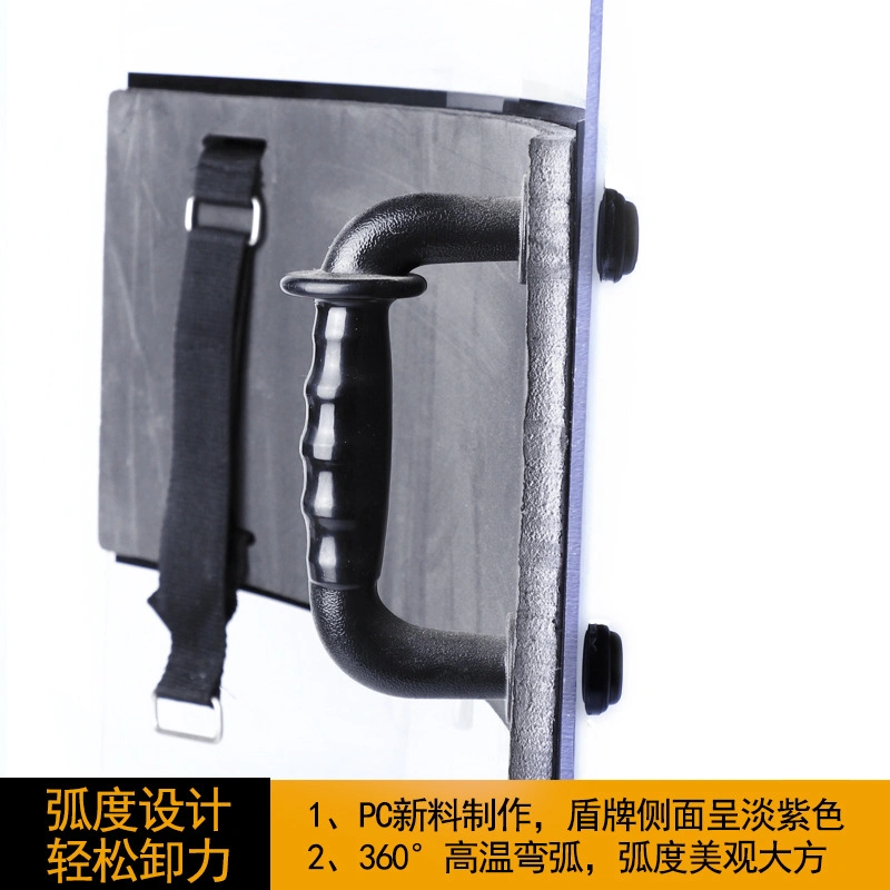 Double Safe Custom PE Material Police-Style Tacical Arm Handhold Bullet-Proof Plate Shield