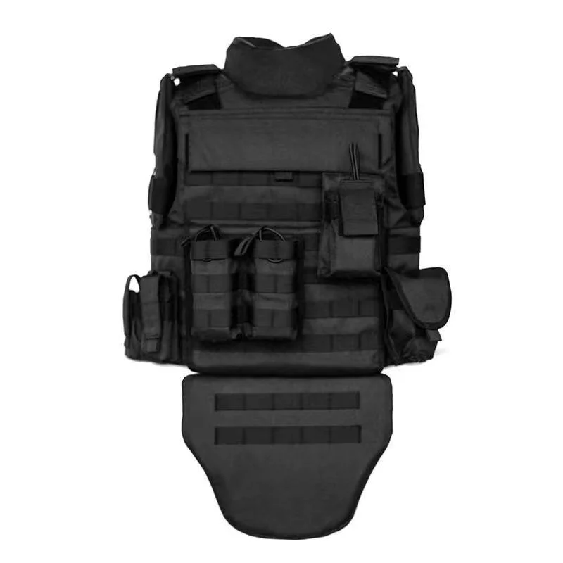 Military Aramid Protection Suit Tactical Vest Bulletproof Jacket Full Body Armor