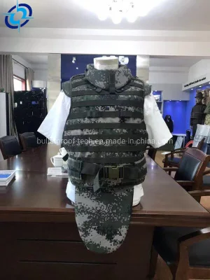 Full Guard Aramid Bulletproof Vest Ballistic Tactical Body Armor Military Equipment