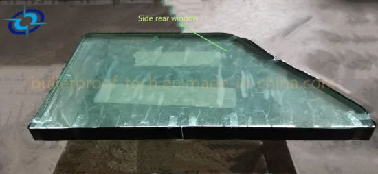 Bullet Proof Automobile Window Glass High Quality Laminated Tactical Safety Glass -55