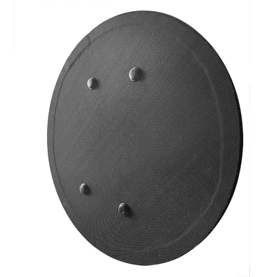 High Quality Round Arm Bulletproof Shield Uhwpe Nij Iiia