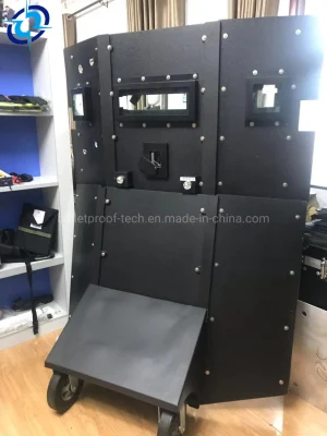 Matte Surface Military Police Army Bulletproof Armor Ballistic Shield Car